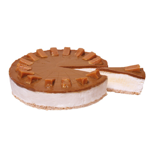 Cheesecake slaný karamel 1600g - 14 rezov