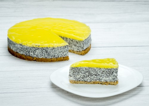 Cheesecake mak-citrón 1550g - 14 rezov