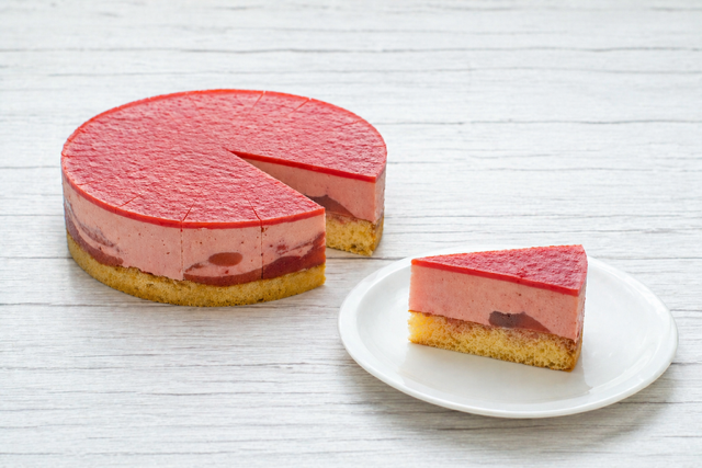 Jahodová torta bezlepková, bezlaktózová